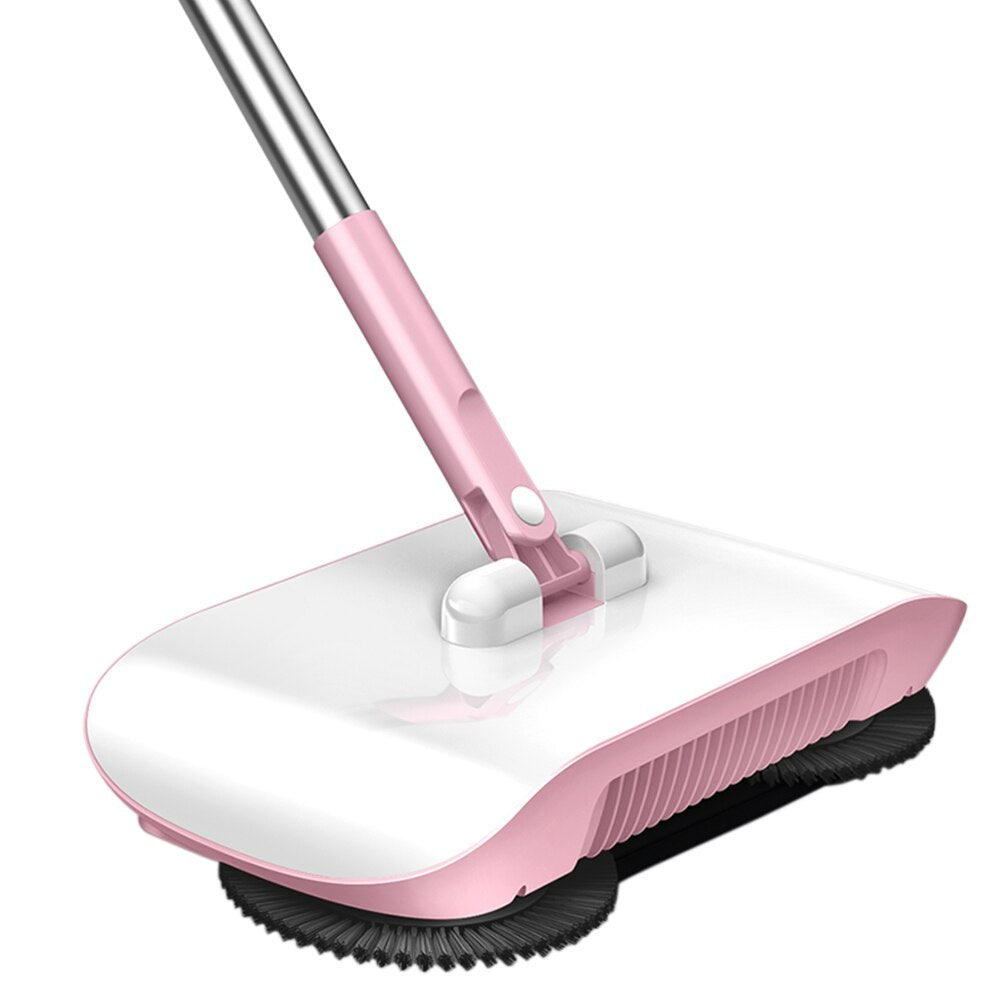 Hand Push Sweeper Household Broom Dustpan Mop Floor All-in-one Machine Gift Mop Sweeper.Free delivery