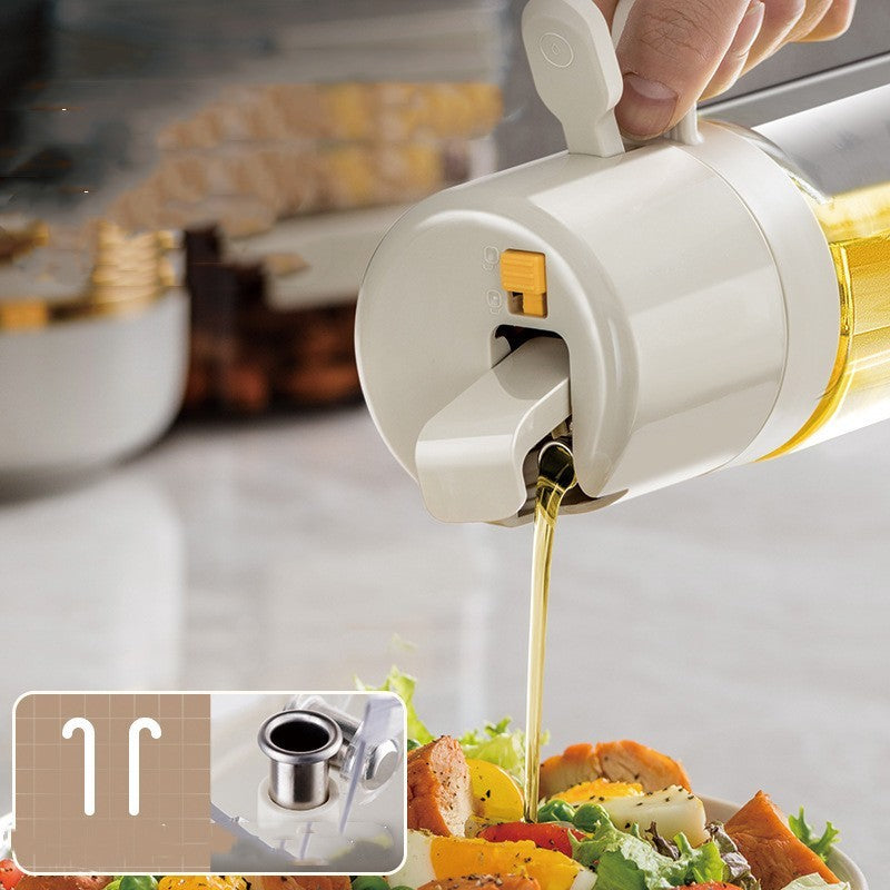2 In 1 Oil Sprayer Bottle BBQ Cooking Oil Dispenser Olive Oil Pourers Sprayer Kitchen Baking Oil Mister Vinegar Bottle.                   

Fast and free delivery.
